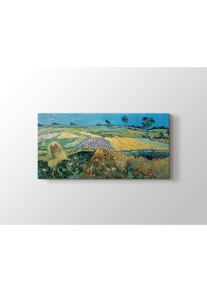 Vincent Van Gogh - The Plain Of Auvers Tablo 60 x 80 cm