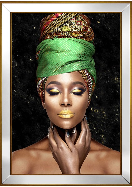 Kadın Motifli Kanvas Tablo