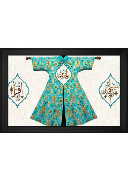 Kaftan Motifli Kanvas Tablo