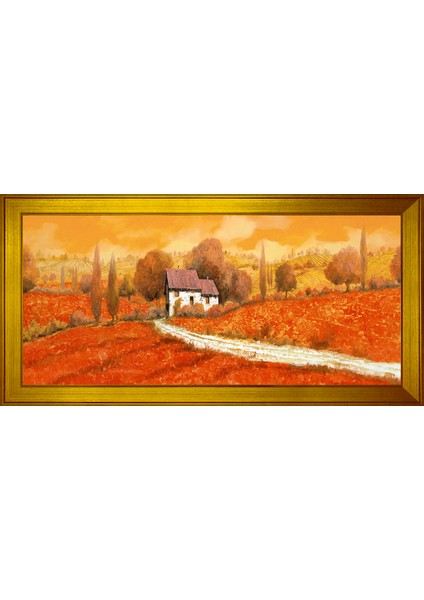 Manzara Temalı Kanvas Tablo