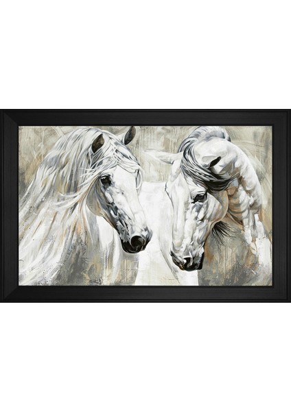 Hayvanlar Temalı Kanvas Tablo