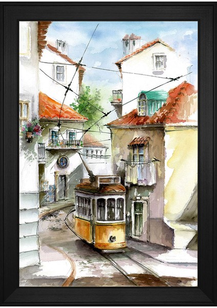 Manzara Temalı Kanvas Tablo