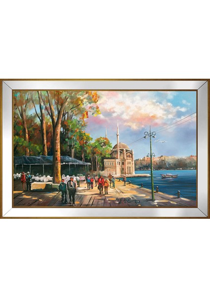Ortaköy Camii Motifli Kanvas Tablo