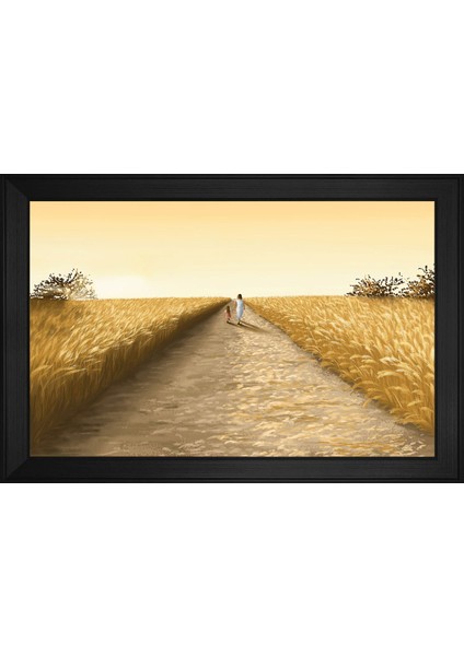 Manzara Temalı Kanvas Tablo