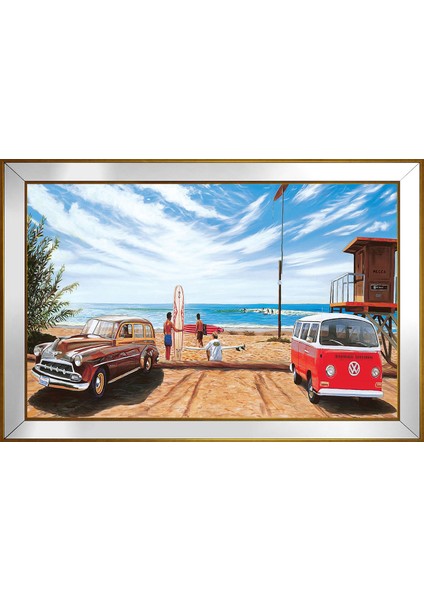 Manzara Temalı Kanvas Tablo