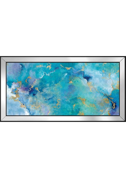 Soyut Şekiller Motifli Kanvas Tablo