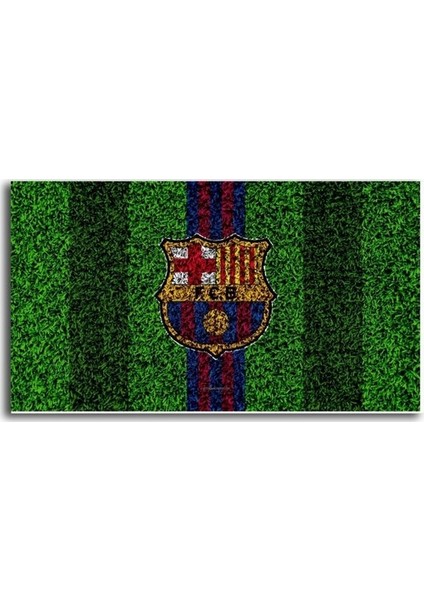 F.c.barcelona Bayrak Tablo 70 x 70 cm
