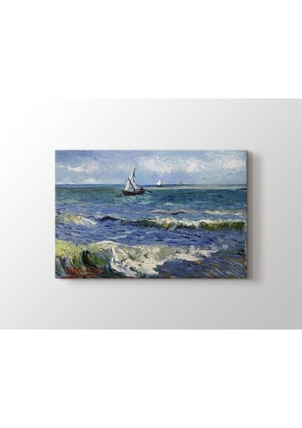 Vincent Van Gogh - Seascape Near Les Saintesmaries De La Mer Tablo 60 x 80 cm