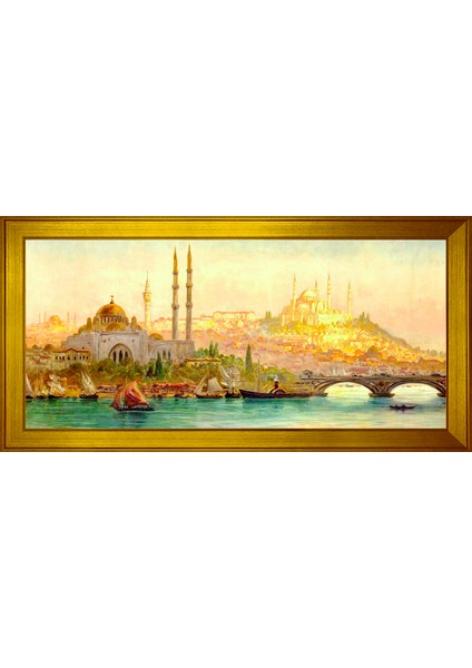 Manzara Temalı Kanvas Tablo