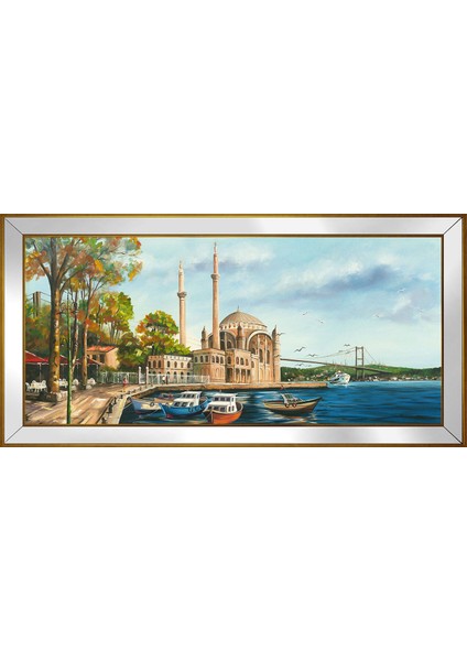 Ortaköy Camii Motifli Kanvas Tablo