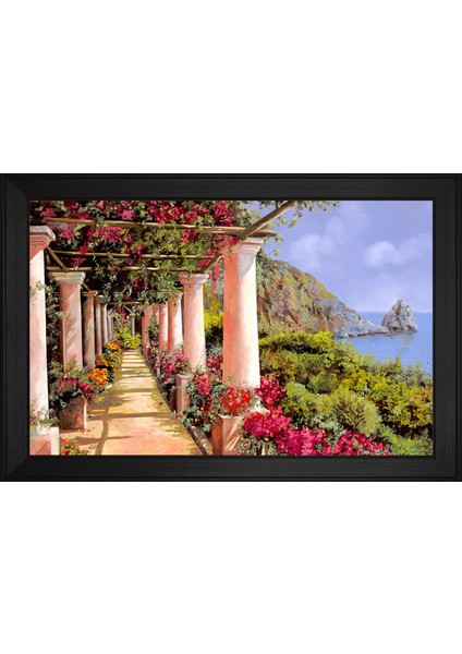 Manzara Temalı Kanvas Tablo