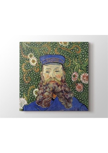 Vincent Van Gogh - Portrait Of Joseph Roulin Tablo 70 x 70 cm