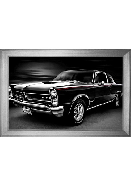 DB Sanat 1965 Pontiac Gto Klasik Araba Motifli Kanvas Tablo