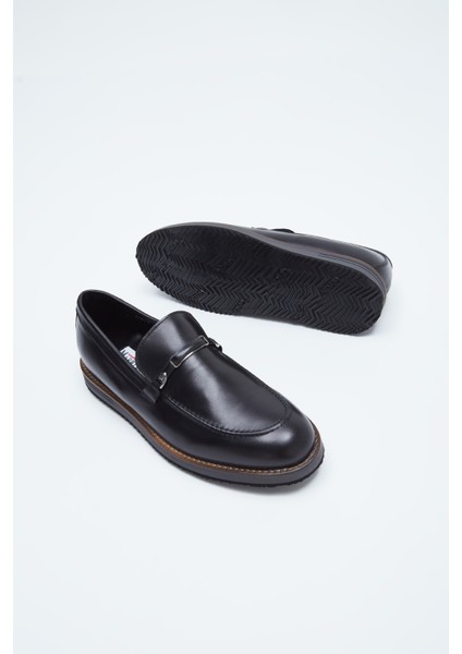 Erkek Hakiki Deri Loafer Ayakkabı 104 64516-2 Erk Ayk SK23/24 modelleri