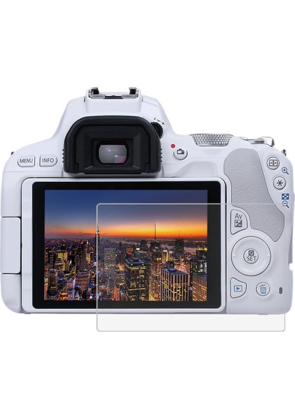 Canon R10 Uyumlu LCD Ekran Koruyucu Kırılmaz Cam