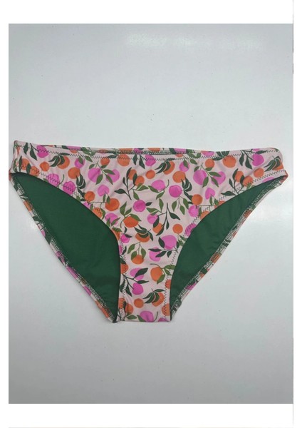 Kadın Renkli Desenli Bikini Altı