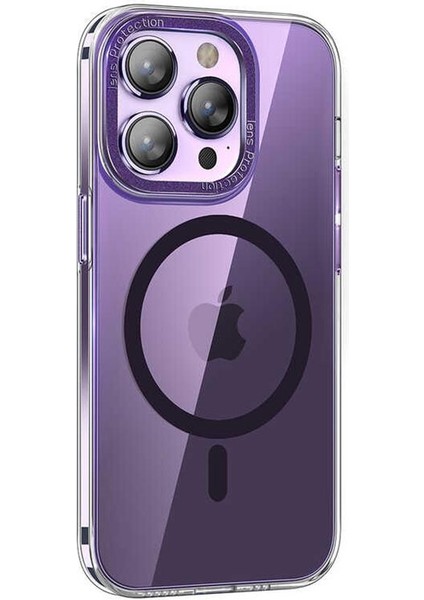 Apple iPhone 14 Pro Max Kılıf Magsafe Şarj Özellikli Sert Pc Fuya Kapak