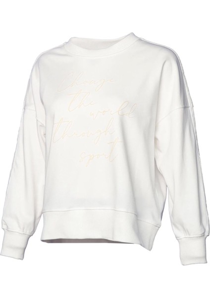 Hmlanemone Sweatshirt Kadın Günlük Ceket 921655-9003 Beyaz fiyatları