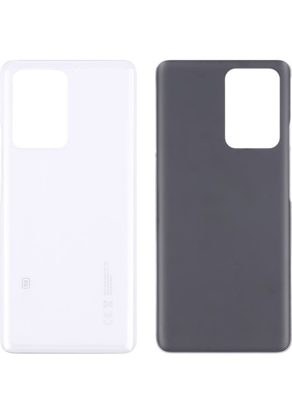 Xiaomi 11T Pro Uyumlu Arka Pil Batarya Kapağı Cam 2107113SG 2107113SI 2107113SR