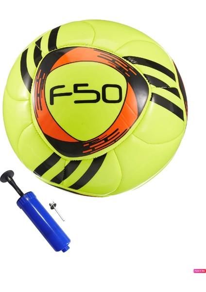 F-50 Makina Dikişli Soft-Touch No 5 Şampiyonlar Ligi Futbol Topu 348 gr + Top Pompası