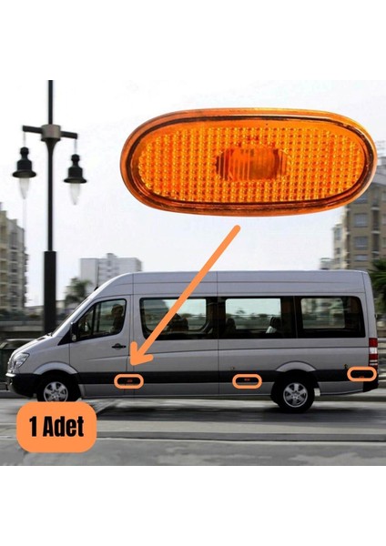 Çamurluk Etek Lamba Camı Turuncu Mercedes Sprinter 2007-2016 A0038202956