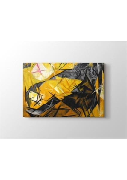 Natalia Goncharova - Cats Tablo 60 x 80 cm