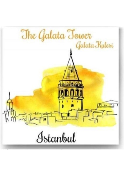 Galata Tablo 70 x 70 cm