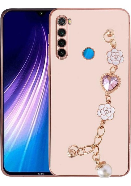 Xiaomi Redmi Note 8 Kılıf El Tutamaçlı Kamera Korumalı Zore Taka Silikon Kapak