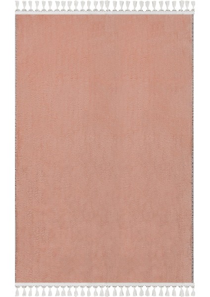 Comfort Puffy Ponpon Saçaklı Peluş Halı Pembe fiyatları