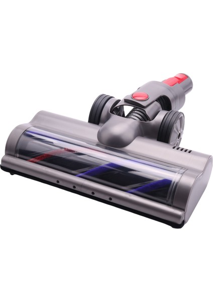 Turbo Fırça Rulo Kafası Hızlı Bırakma Elektrikli Zemin Kafası V7 V10 V11 Elektrikli Süpürge Parçaları ile LED Işıkları (Yurt Dışından)