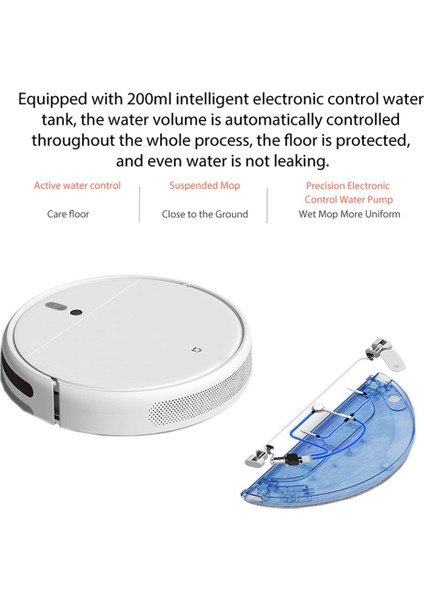 L10 L10PRO D9 D9PRO Robot Vakum Bulucu Yedek Parçalar Elektrikli Su Deposu Aksesuarları (Yurt Dışından)