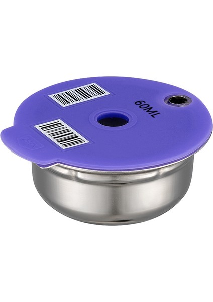 Makine Doldurulabilir Filtre Pod Silikon Kapak Değiştirme Için Kahve Kapsülü Pod 60ML + 180ML Espresso Kahve (Yurt Dışından) indirimleri