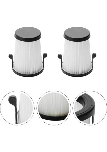 Vakum Süpürge Filtresi Yüksek Verimli Yedek Filtre Robot Vakum Parçası 49-90-1950 0850-20 Vakum Süpürge Filtresi (Yurt Dışından)