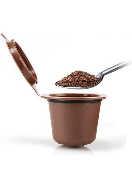 Hat Kahve Makinesi Için 4 Adet Doldurulabilir Kapsüller Yeniden Kullanılabilir Kapsül Bardakları Doldurulabilir Kahve Filtreleri (Yurt Dışından) modelleri