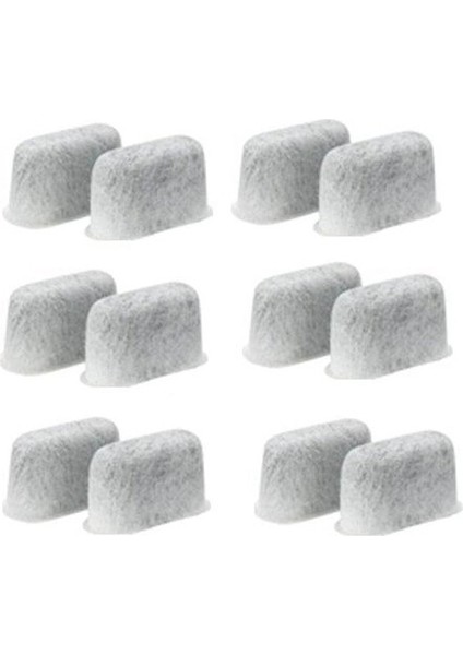 Tüm Kahve Makineleri Için 12'li Paket Yedek Kömür Su Filtreleri, -Rwf (Yurt Dışından)