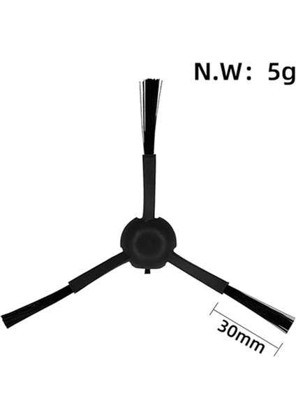 Bot L10 Pro D9 Robotlu Süpürge Için Parça Kiti Ana Yan Fırça Filtre Paspas Filtre Aksesuarları (Yurt Dışından) modelleri