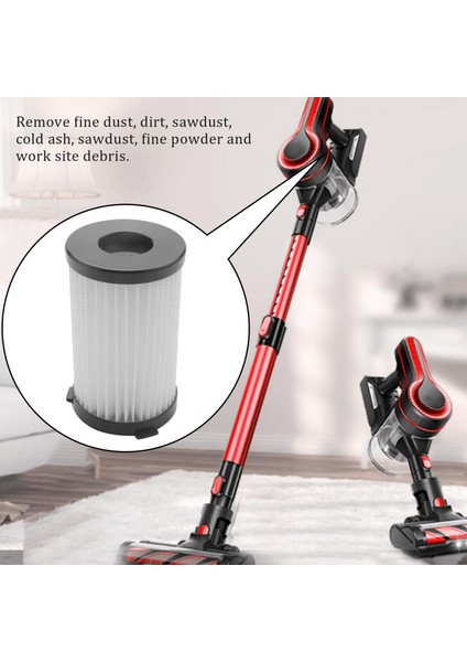 D600 / D601 ve V600 Kablolu Süpürge Hepa Filtresi ile Uyumlu Yedek Hepa Filtre (Yurt Dışından) modelleri