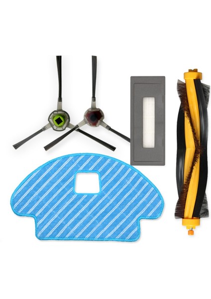 Ana Fırça Rulo Yan Fırçalar Paspas Bezi Hepa Filtre Deebot Ozmo 930 Pro 937 Robotlu Süpürge Parçaları (Yurt Dışından) indirimleri