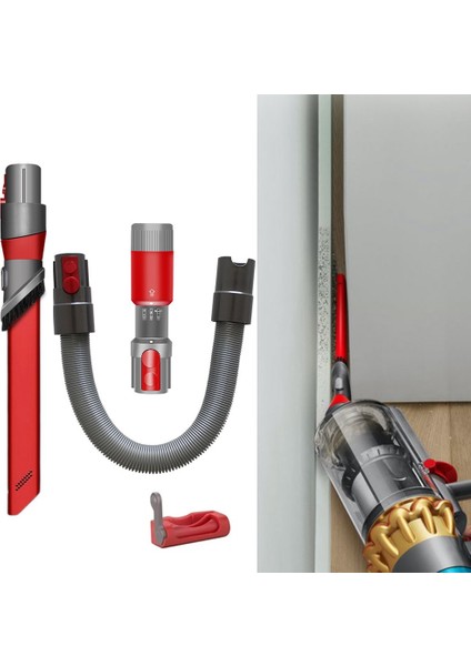 V7//V10/V11/V12/V15 Elektrikli Süpürge Aksesuar Seti Yedek Aralık Temizleme Fırçası Toz Alma Fırçası Hortumu (Yurt Dışından) fırsatları