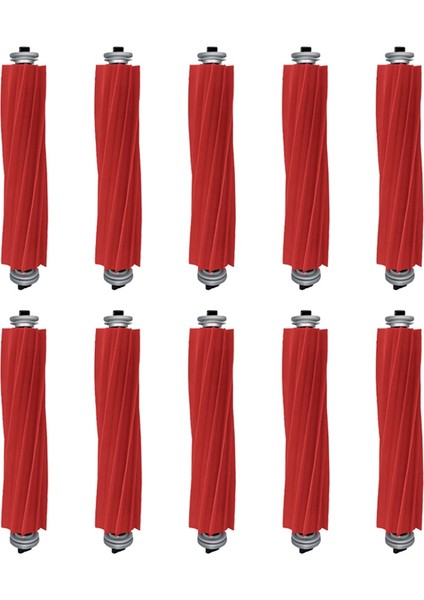 10 Adet Ana Fırça Rulo Fırça S7 T7S T7PLUS Robotik Elektrikli Süpürge Temizleyici Robot Aksesuarları Parçaları (Yurt Dışından)