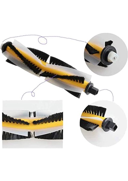 780T 790T Robotlu Süpürge Yedek Parçaları Için Yedek Ana Fırça Yan Fırça Hepa Filtre Paspas Bezi (Yurt Dışından) fiyatları