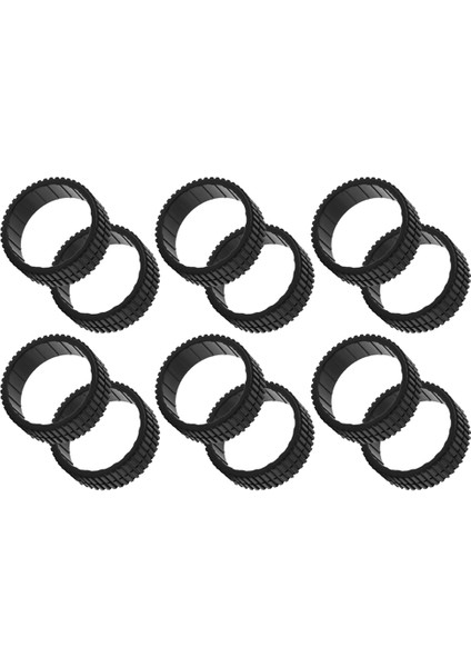 12 Adet Anti-Caster Tekerlekler Lastik Braava 380 380T 320 Nane Artı 4200 4205 5200 5200C Lastikler (Yurt Dışından)