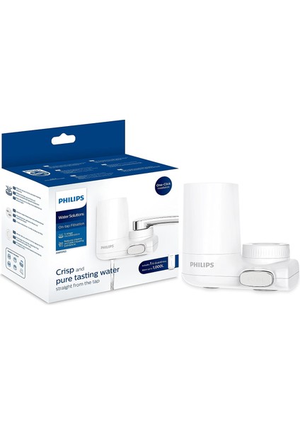 Philips X-Guard AWP3703 Musluk Filtresi, 1000L Filtre Kapasitesi