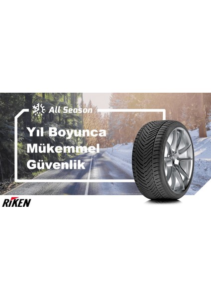 185/60 R15 88V Xl All Season Oto 4 Mevsim Lastiği ( Üretim Yılı : 2023 )