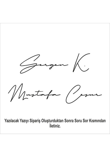 Kişiye Özel Isim Sticker El Yazısı Isim Imza Oto Sticker Motosiklet Yapıştırma Arma