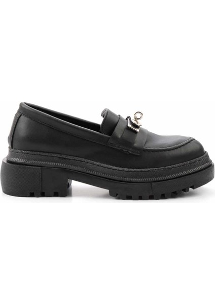 Siyah Kadın Loafer Ayakkabı K01503742309 fiyatları