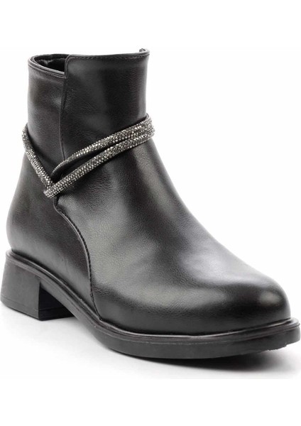 Siyah Kadın Bot & Bootie K02405026009