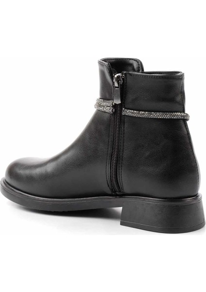 Siyah Kadın Bot & Bootie K02405026009