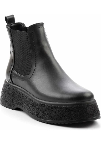 Siyah Kadın Bot & Bootie K02236030109