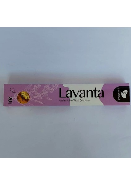 Lavanta Kokulu 20 Adet Çubuk Tütsü - Tütsü - Lavanta Tütsü - Aromalı Tütsü - Tütsü Çubuğu - Tütsülük fırsatları